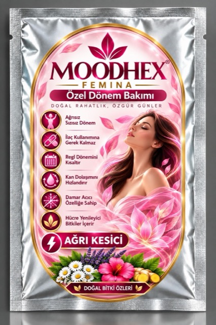 MOODHEX FEMINA ambalajı, ön yüz